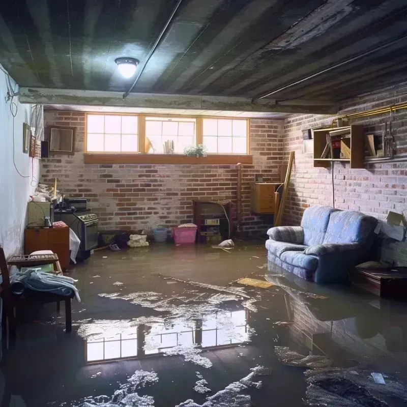 Flooded Basement Cleanup in Williamsport, OH